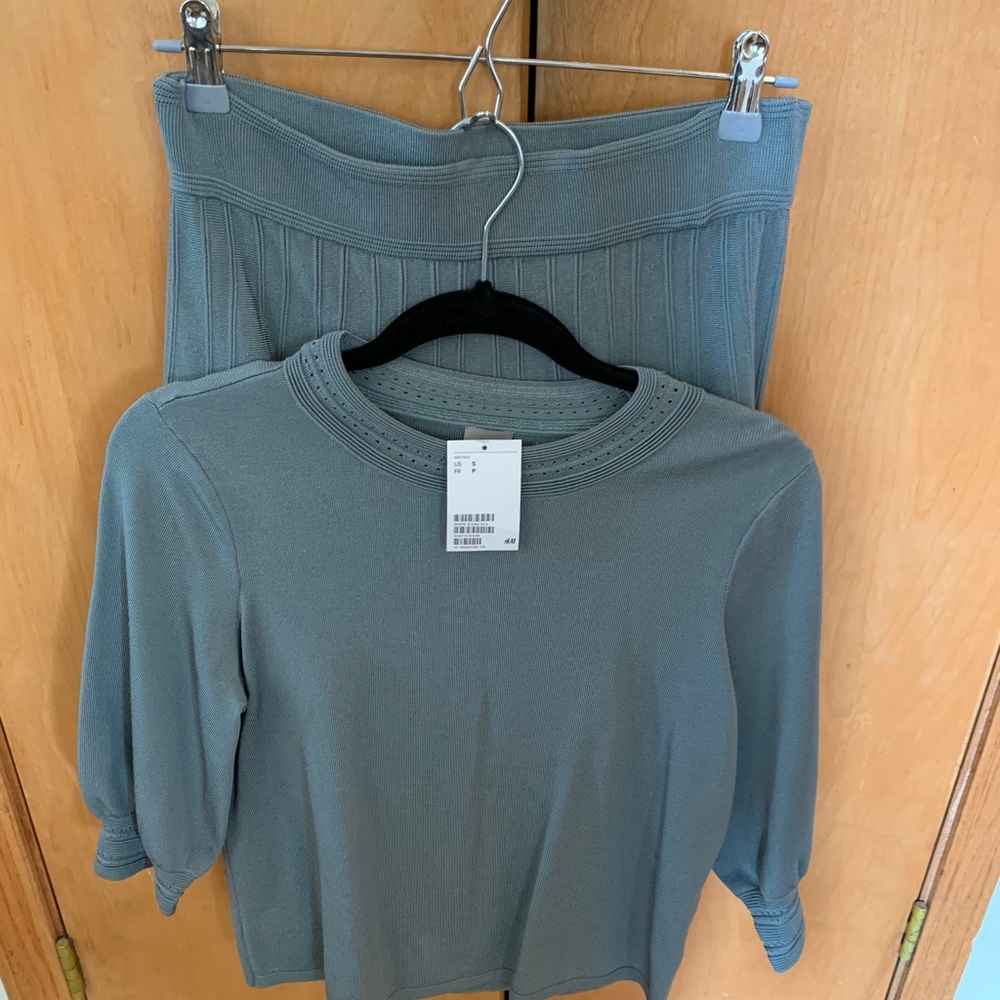 H&M Top and Skirt Set